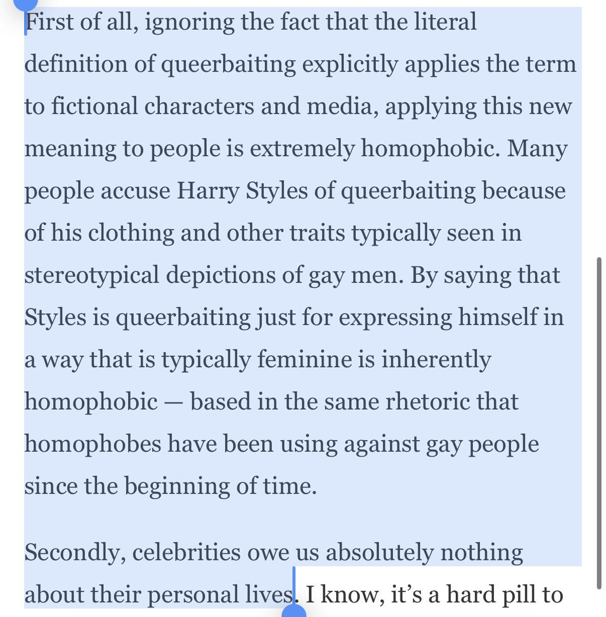 real 👏 people 👏 can’t 👏 queerbait