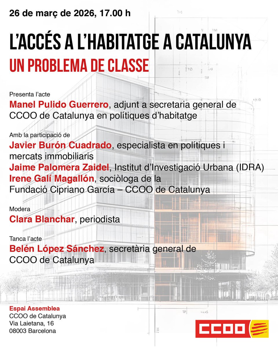 CCOO de Catalunya tweet media