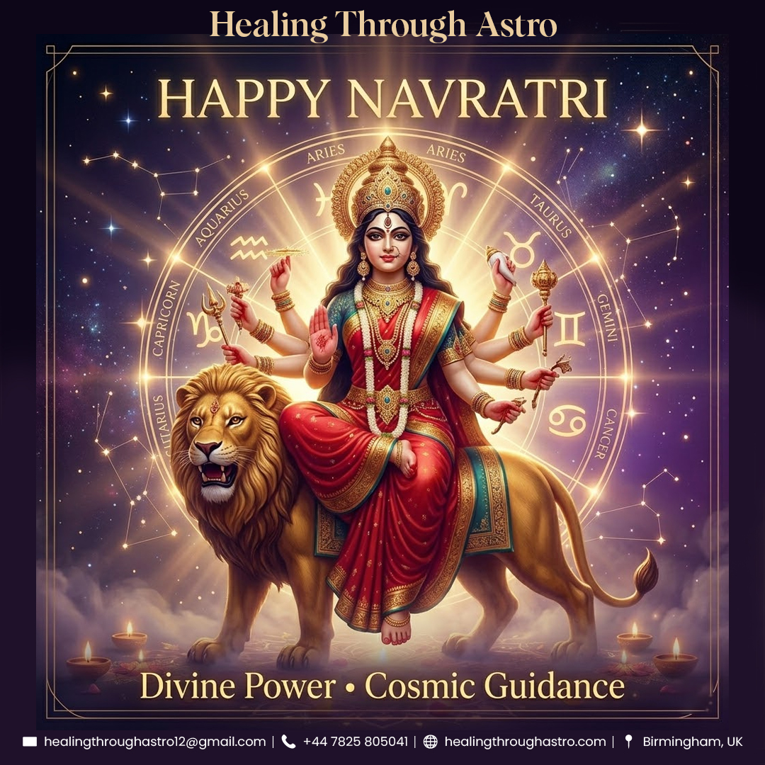 Healing2Astro's tweet photo. ✨ Let the divine energy of Maa Durga bring positivity, peace and success into your life.
Happy Chaitra Navratri! 🪔

#ChaitraNavratri #Navratri2026 #HappyNavratri #MaaDurga #DurgaPuja #NavratriFestival #DivineBlessings #Shakti #JaiMataDi #FestiveSeason #SpiritualVibes #Bhakti https://t.co/wYfrT6LixJ