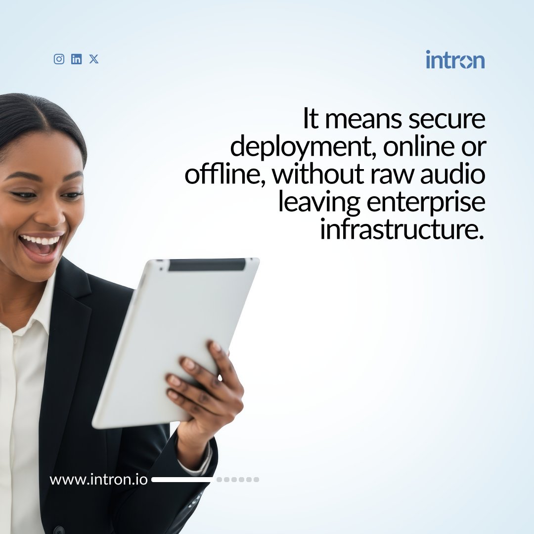 Intron Voice AI tweet media