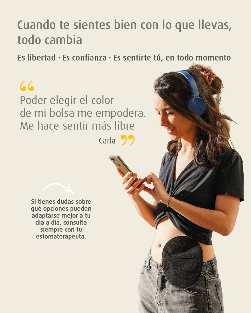 iGrobeRodar's tweet photo. Cuando la bolsa se adapta también a tu estilo de vida, todo cambia.

Más comodidad.🤍
Más discreción.👕
Más confianza en el día a día.✨

Si quieres saber qué opciones pueden adaptarse mejor a tu día a día, consulta siempre con tu estomaterapeuta.👩‍⚕️👨‍⚕️ https://t.co/kOZ6hqrOlQ