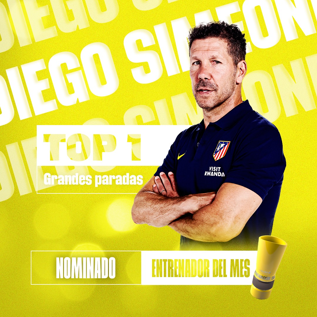 LaLiga's tweet photo. 👔 Hansi Flick (@FCBarcelona_es)
👔 @Simeone (@Atleti)
👔 Luis Castro (@LevanteUD)

👉 Elige al 𝐄𝐍𝐓𝐑𝐄𝐍𝐀𝐃𝐎𝐑 𝐃𝐄𝐋 𝐌𝐄𝐒 de marzo en #LALIGAEASPORTS.  

#LALIGACOACHOFTHEMONTH | @MicrosoftES | #PREMIOSLALIGA