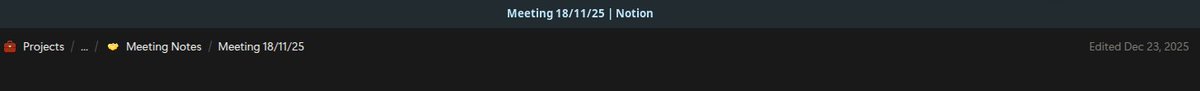 DefneTemizkan's tweet photo. @NotionHQ I have plenty of space but it still doesn't show the full path. Please fix this https://t.co/ja4wv2aO5u