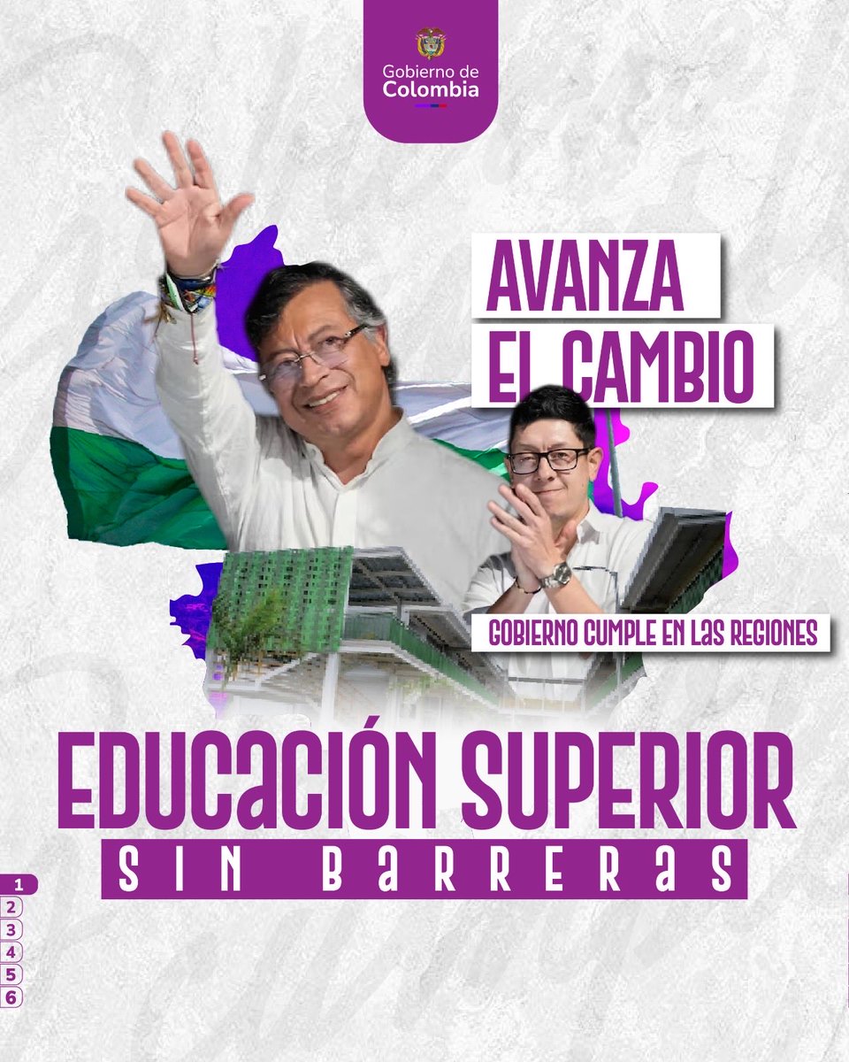 Regiones Consejería Presidencial tweet media