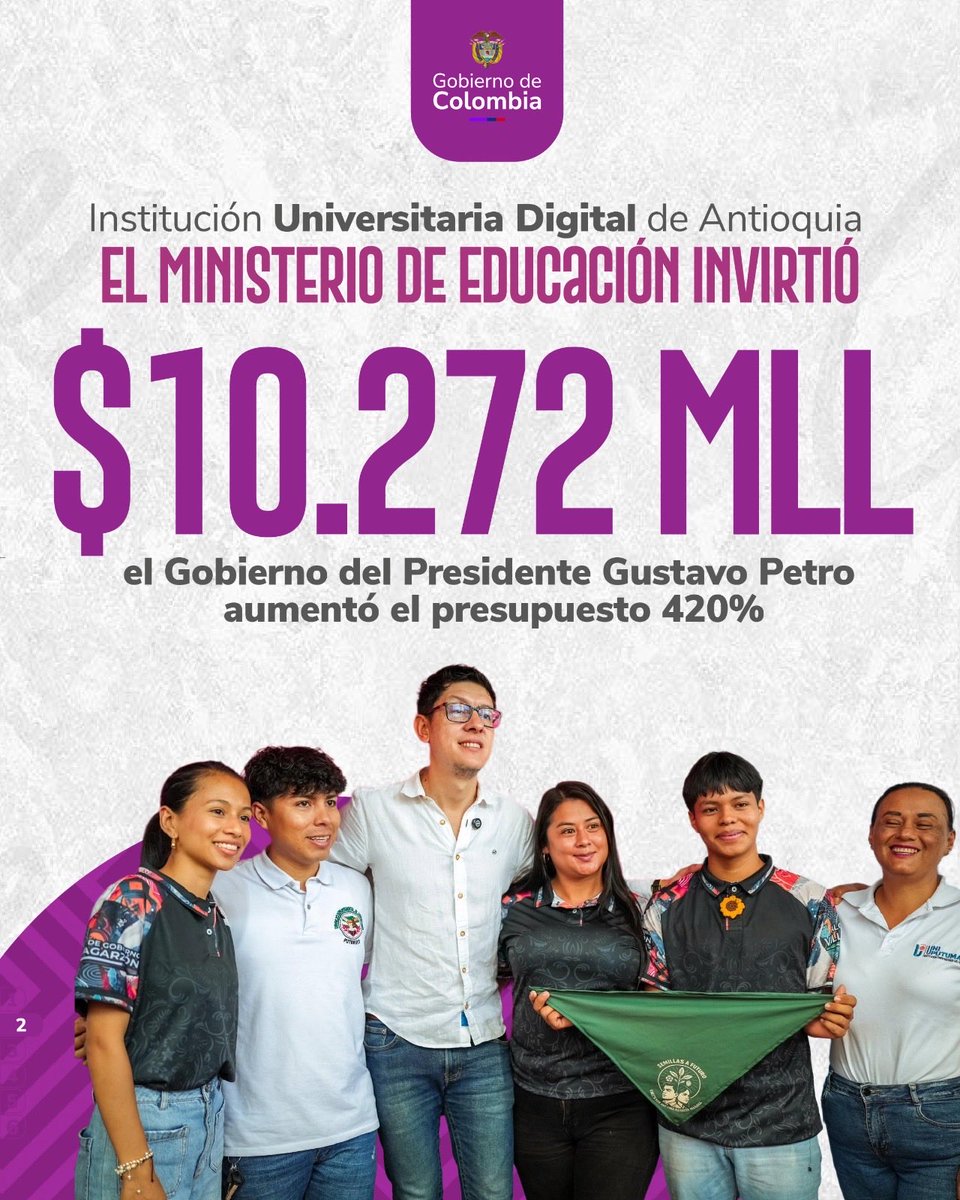 Regiones Consejería Presidencial tweet media