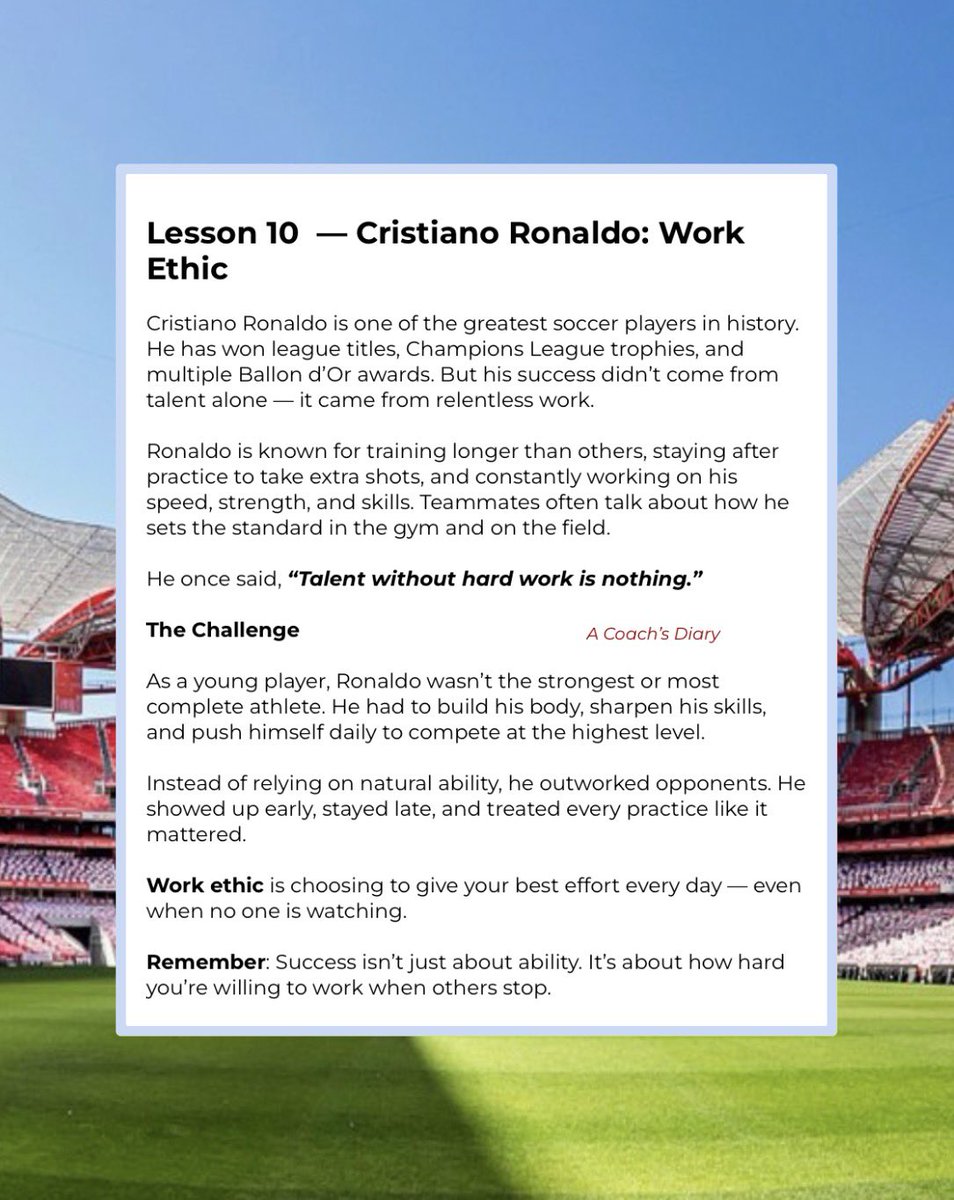 Coach's Diary tweet media