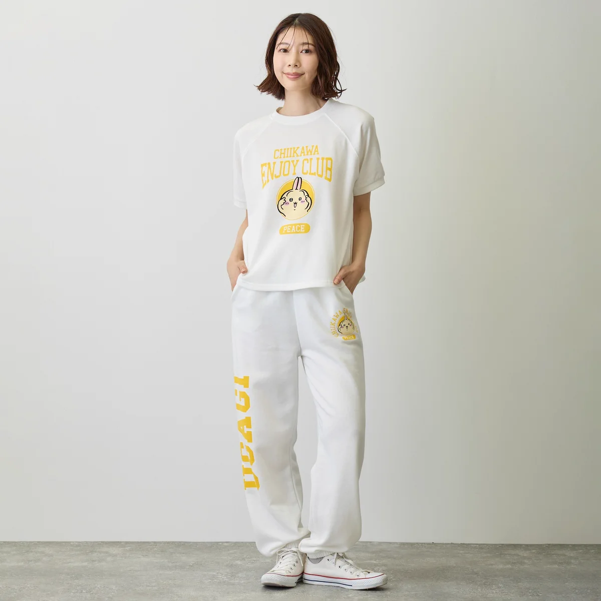 断*)様 9090 ちいかわ コラボ tシャツ スウェットパンツ セットアップ ちいかわマーケット公式 on X: 