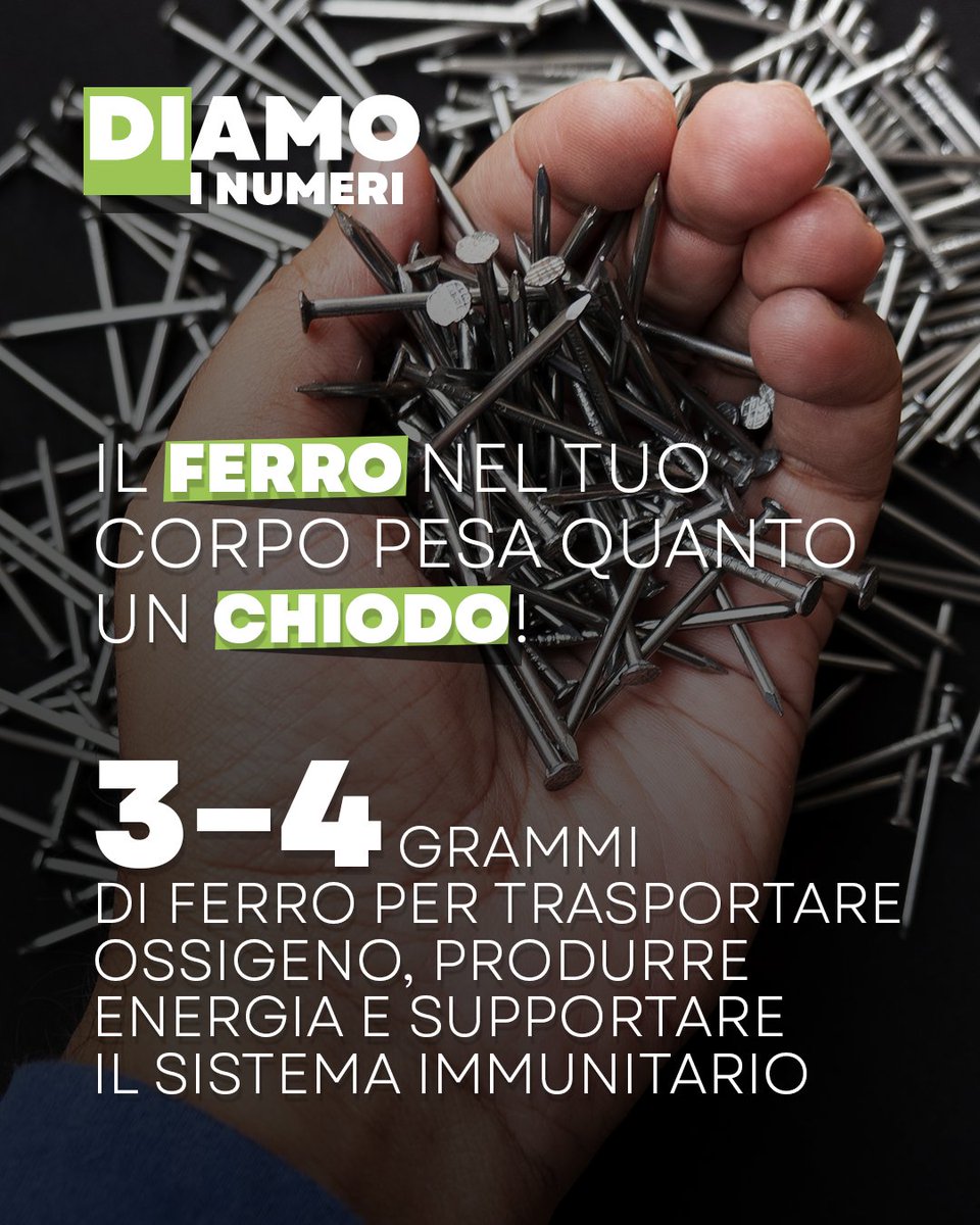 neopharmed's tweet photo. Il carburante delle cellule? Il ferro.
Fondamentale per metabolismo, energia e funzione immunitaria. 
Quando i livelli sono bassi, anche attività semplici possono diventare più faticose.

Monitorarlo significa proteggere la propria vitalità.
#salute #ferro #benessere #neopharmed https://t.co/CXHch4gLpN