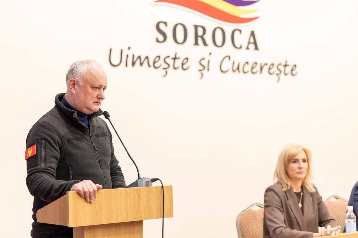 Dodon Igor tweet media