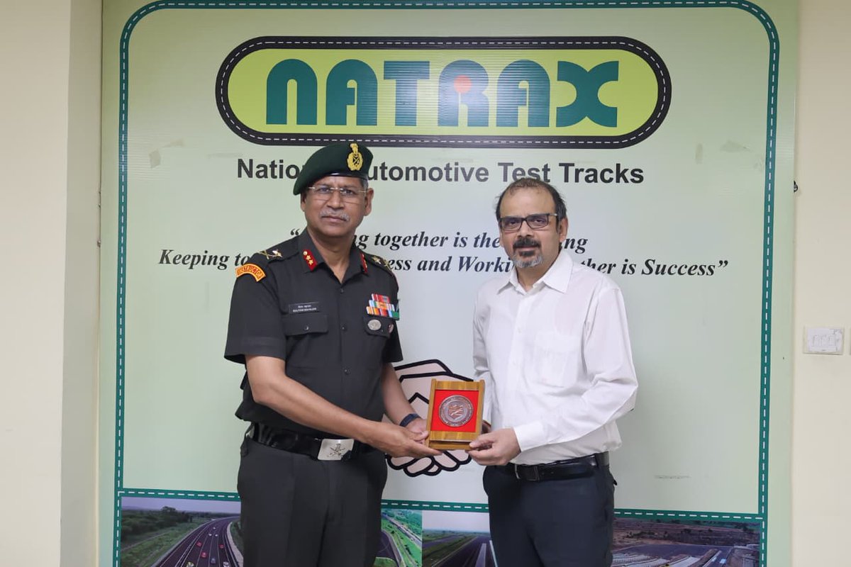 National Automotive Test Tracks (NATRAX) tweet media