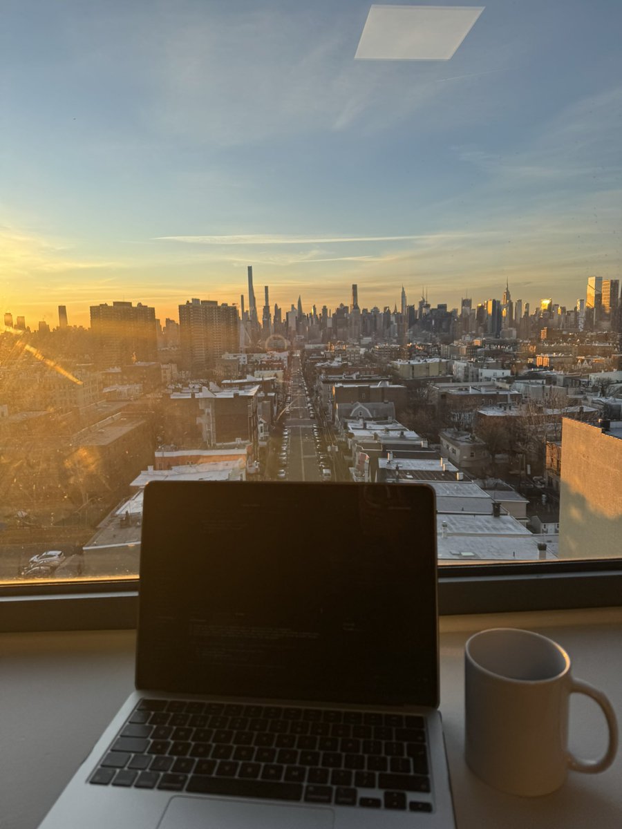 manny_karibiye's tweet photo. Woke up to the NY views. All the motivation we needed @adelindiac_ 

#newyork https://t.co/zRKLnkxJI9
