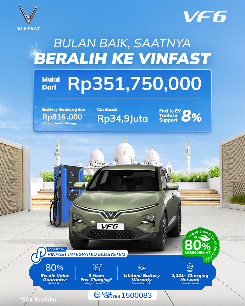 VinFast Indonesia tweet media