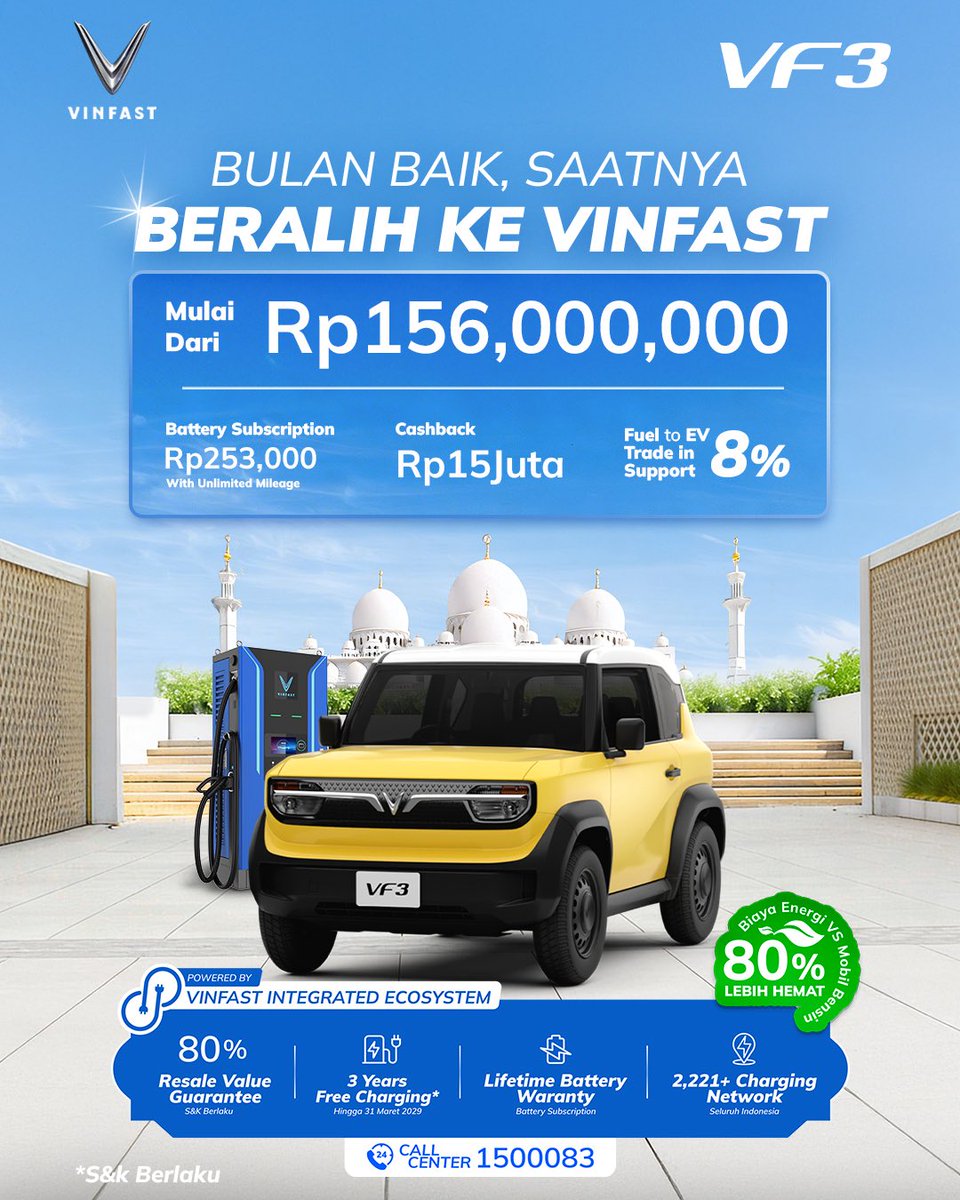 VinFast Indonesia tweet media