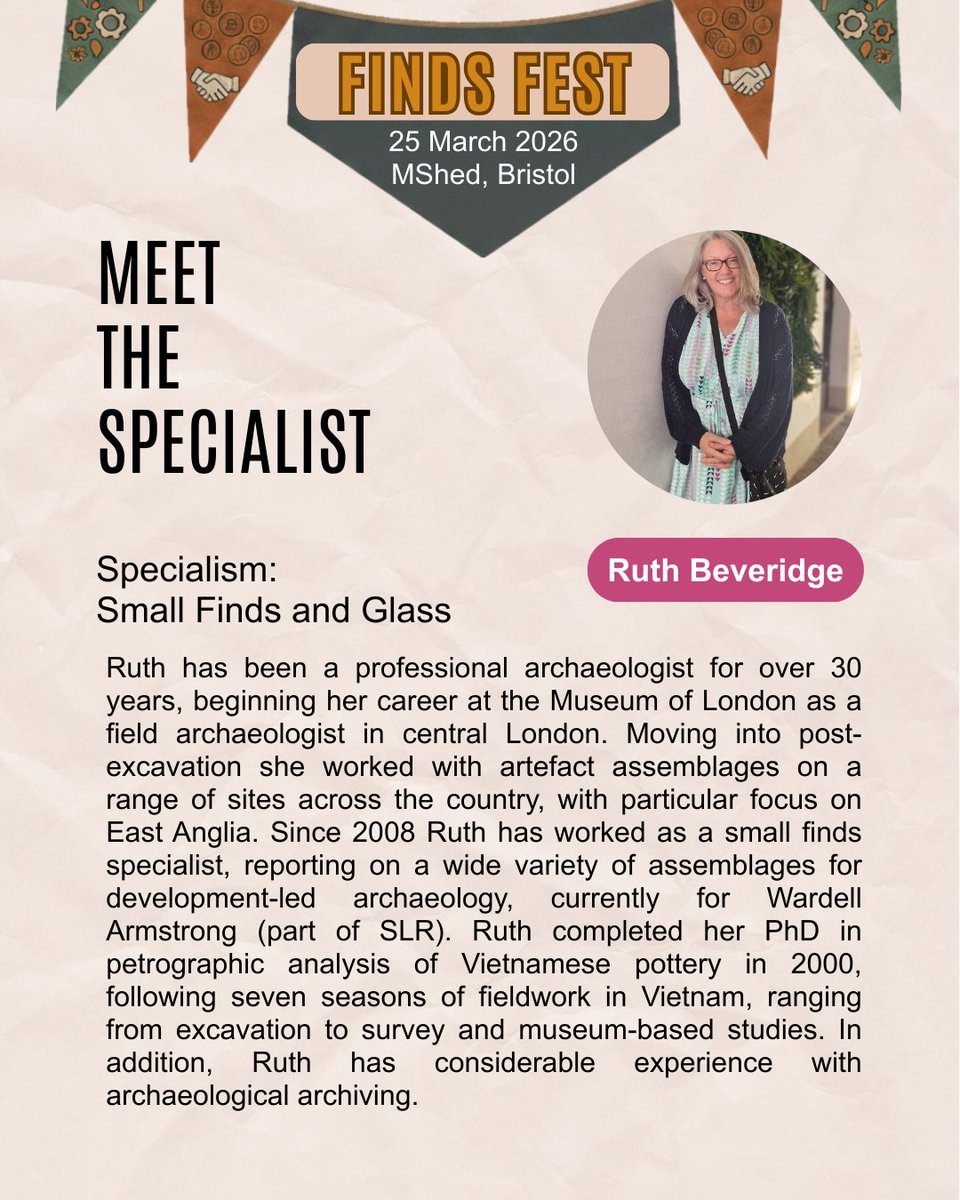 CIfA Finds Group: Artefacts Conservation Ecofacts tweet media