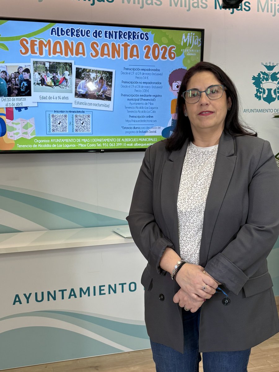 AytoMijas's tweet image. #Albergues El Ayuntamiento de Mijas reabre el Albergue de Entrerríos con un campamento en Semana Santa dedicado a los más pequeños

●  A partir de este jueves 19 de marzo a las 9:00 horas se podrá solicitar plaza en esta actividad

Más información en mijas.es/portal/el-ayun…