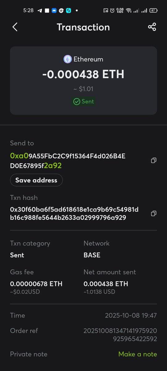 rabby3214's tweet photo. @CwalletOfficial 

Been using Cwallet for a while now 🔥
Transactions are smooth, fees are low, and everything works fast.
Really a reliable wallet for daily crypto use.
📸 Proof attached
🔗 https://t.co/ntQX4mju9B⁠�

#Cwallet #Crypto #LowFees #Trading https://t.co/4NaCp9eG8P