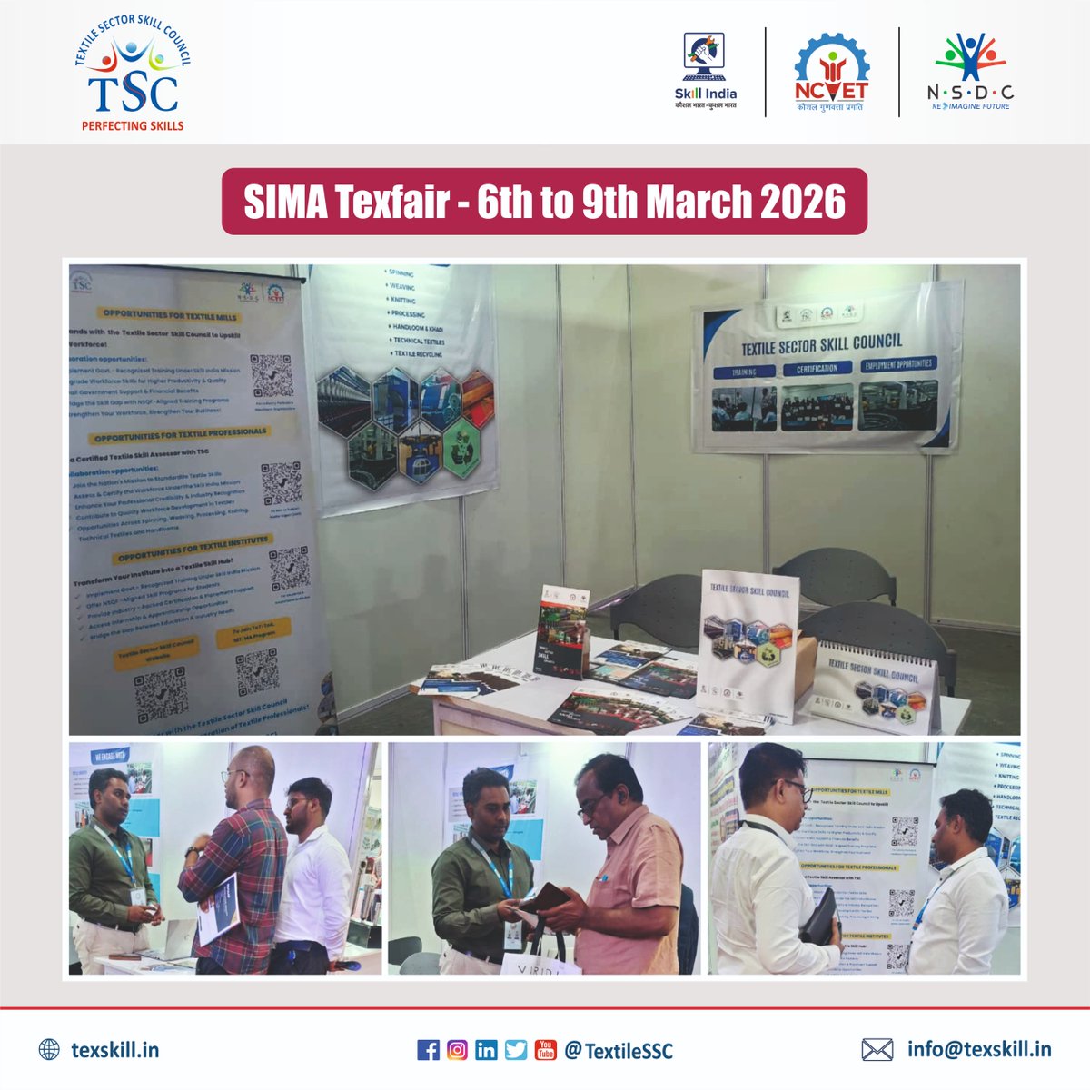 Textile Sector Skill Council (TSC) tweet media