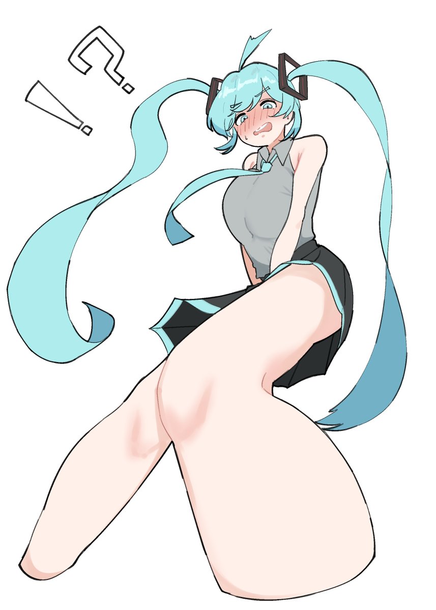 ShinaRetasu's tweet photo. 隠すミクさん
#初音ミク https://t.co/meMrboCIoF