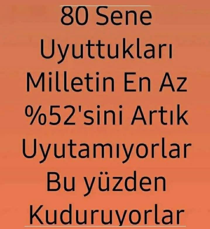 Daha çok kuduracaksınız
samanıda kesecez
çok yiyorsunuz