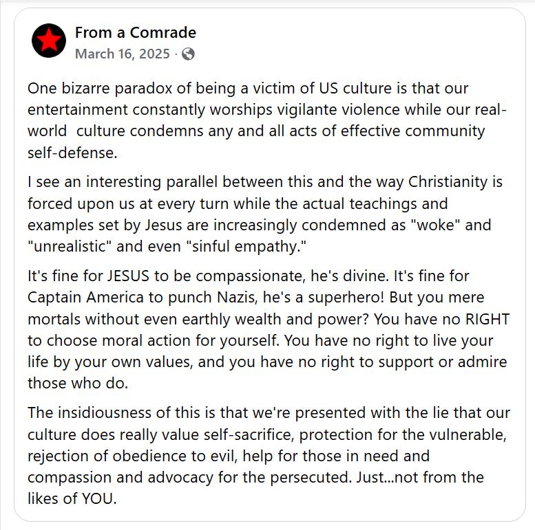 It's always correct to punch Nazi's.