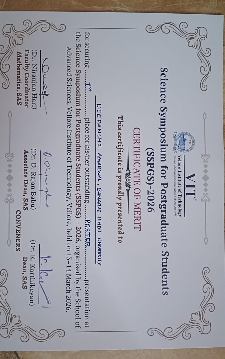 ISc-BHU Student Activities tweet media