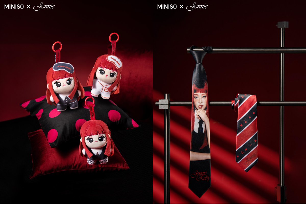 JENNIE X MINISO POPUP MD ポップアップのグッズ Qoo10にて予約開始