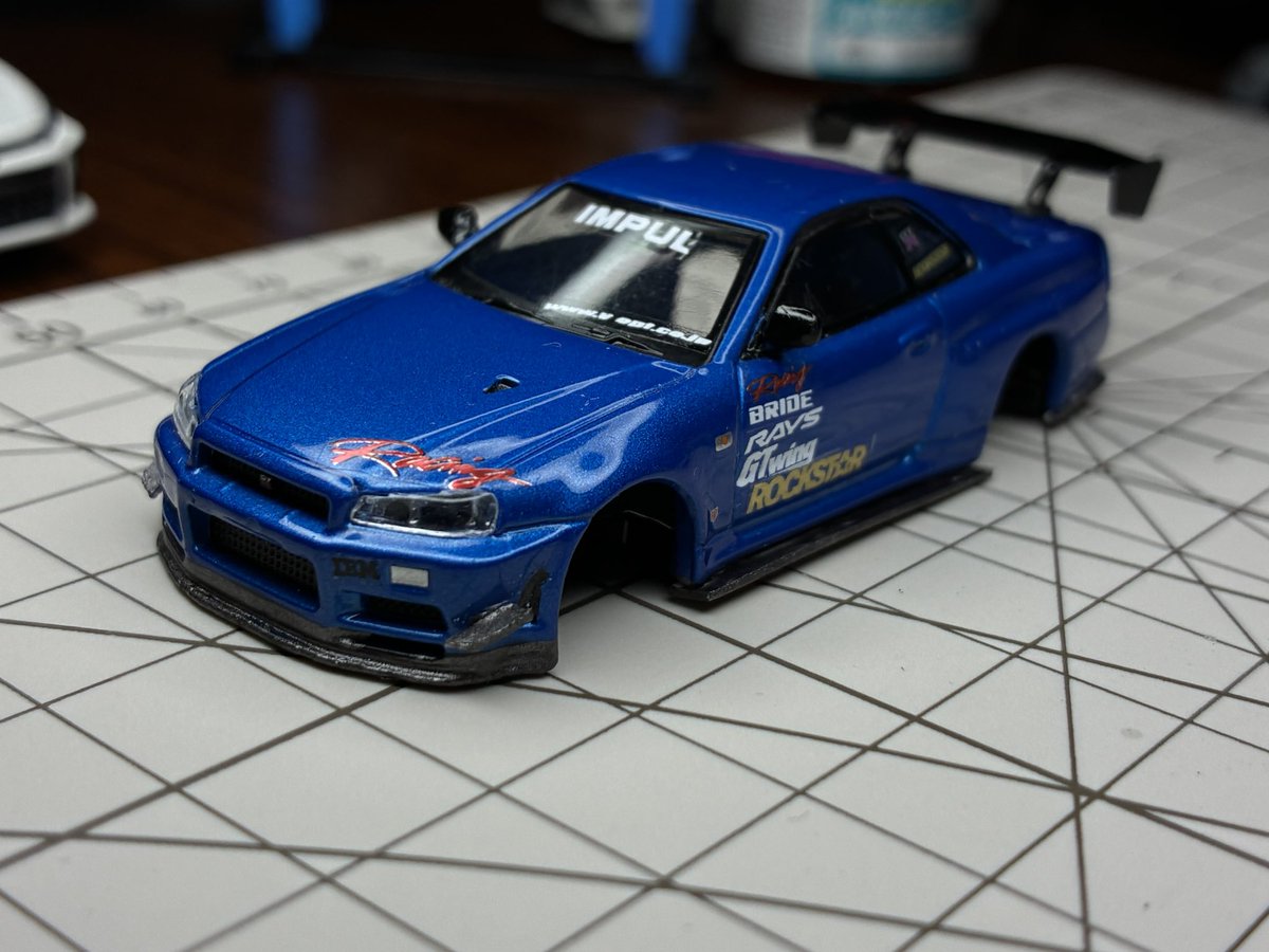 shipimaru137333's tweet image. やばすぎぃぃ……😖

#ミニカー改造
#minigt