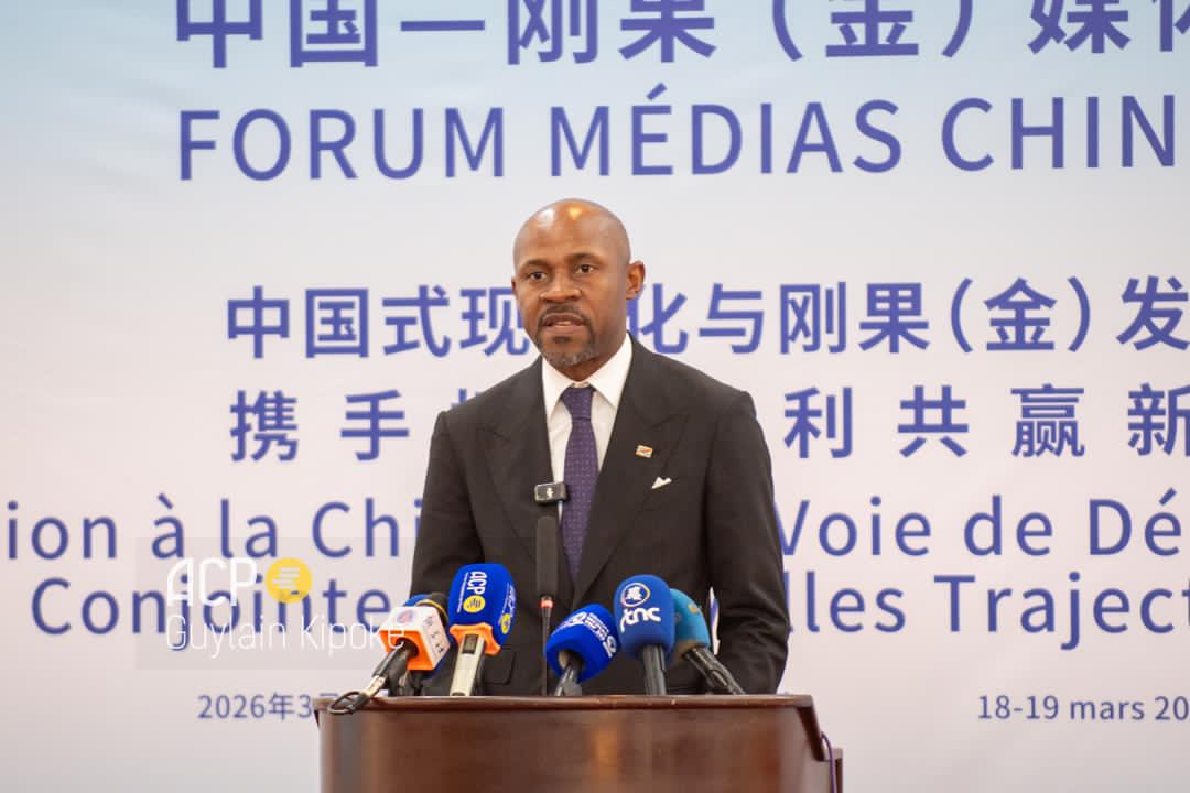acprdcongo's tweet image. «Je voudrais vous dire qu'en consolidant la coopération entre l'Agence congolaise de presse (#ACP) et l'Agence Chine nouvelle, nous allons poser les bases d'un partenariat informationnel stratégique. À la suite de la volonté exprimée par nos deux Chefs d'État, ce partenariat