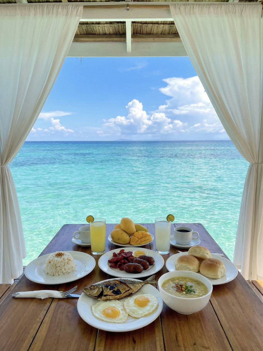 NaturalWorld515's tweet photo. Slow mornings by the sea in the Philippines ☀️ https://t.co/vYCG9vxb3M