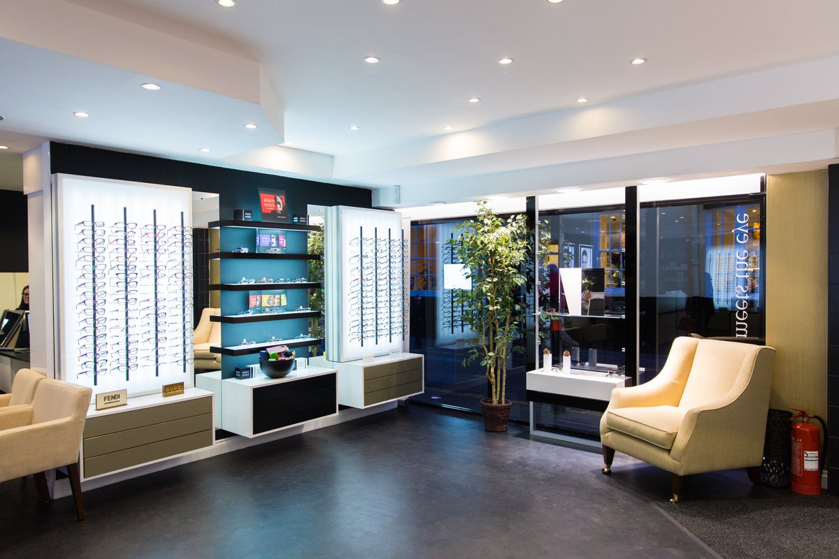 'I don't need the services of a dedicated optical shopfitter'. You don't - in the same way as you don't need a dentist to remove your teeth ... There are alternatives but it is always best to use a specialist who  understands your business - knowledge and experience count - lots.