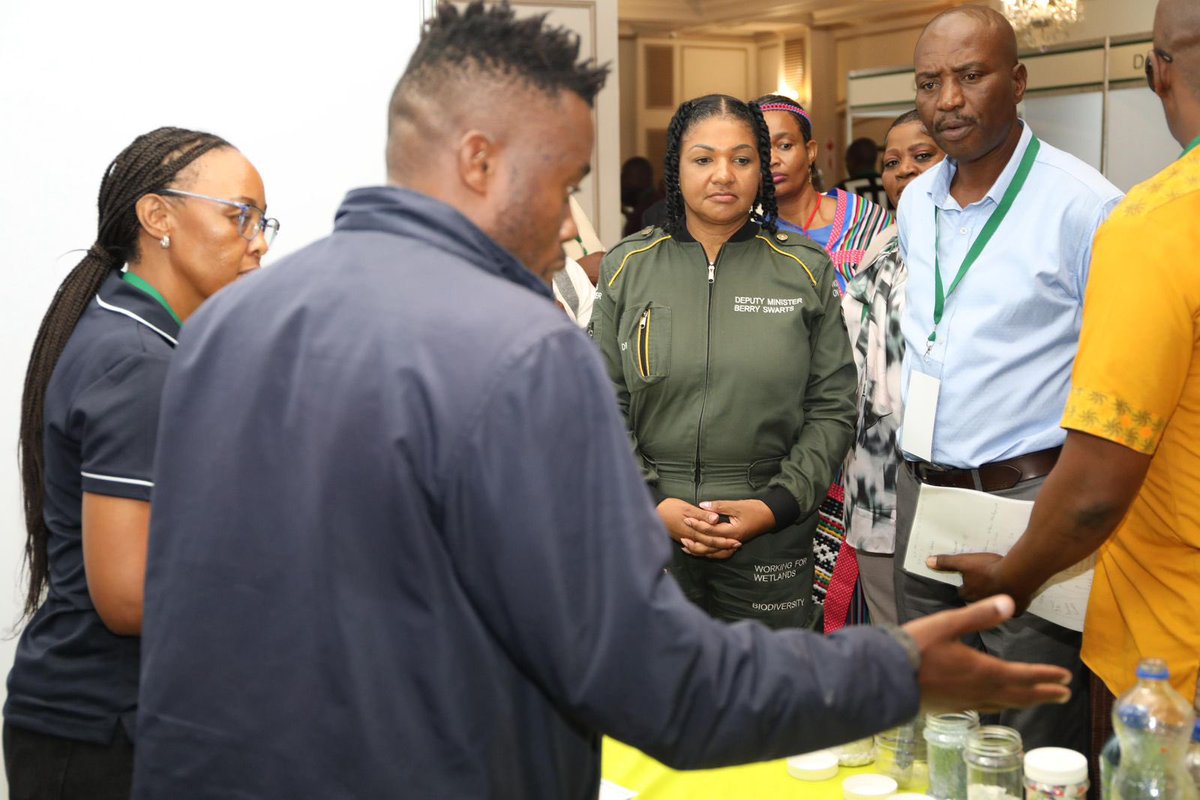 Deputy Minister Bernice Swarts tweet media