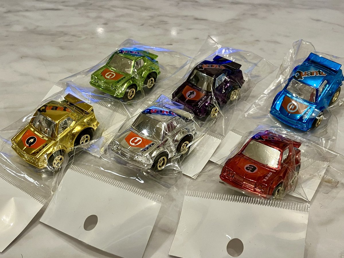 highway_zero's tweet photo. 今日の購入品。ついにQuantoの抽選品のハコスカをGet！ 2000年11月〜各号100名？しか当選しなかったものでフルコンプは当時でも大変でした。さらにビニール袋入りで残ってるのはメチャクチャ希少。過去1回まんだらけでルース品見かけたくらいで、まさか入手出来る日が来るとは… https://t.co/p772a6mWFf