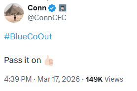 🚨Good to see some togetherness happening in our fanbase. #BlueCoOut