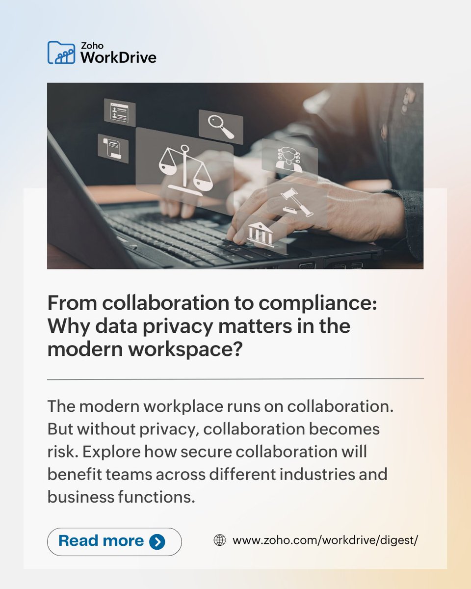 Zoho WorkDrive tweet media