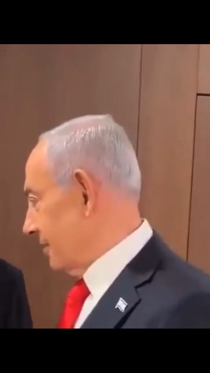 Elissamaiss's tweet image. 🚨🇮🇱Dans la dernière vidéo de Benjamin Netanyahu, on était tellement concentré à compter ses  doigts qu'on a oublié de faire attention à ses oreilles. Je n'avais jamais vu quelqu'un avec deux conduits auditifs auparavant.😂😂😂😂
#NetanyahuWarCriminel #Netanyahu
