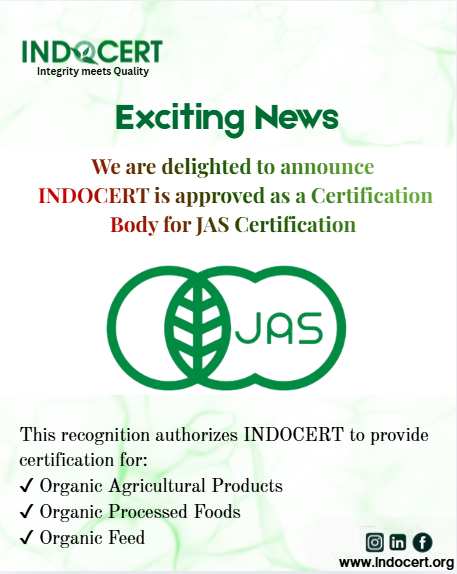 indocert's tweet photo. A Proud Milestone for INDOCERT! 🌱

We are delighted to announce that INDOCERT has been officially approved as a Certification Body under the Japanese Agricultural Standards (JAS) by the Ministry of Agriculture, Forestry and Fisheries, Japan. https://t.co/uMaGWwcNEi