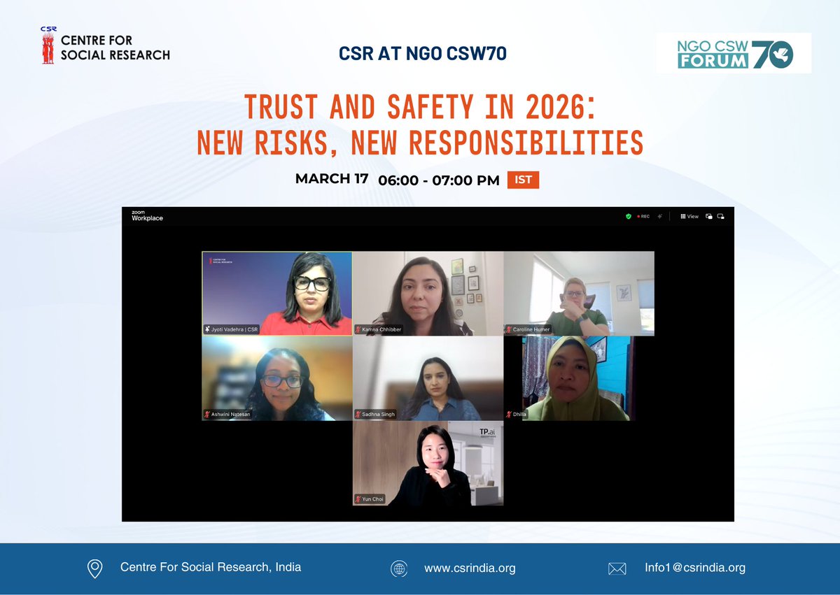 Centre For Social Research tweet media