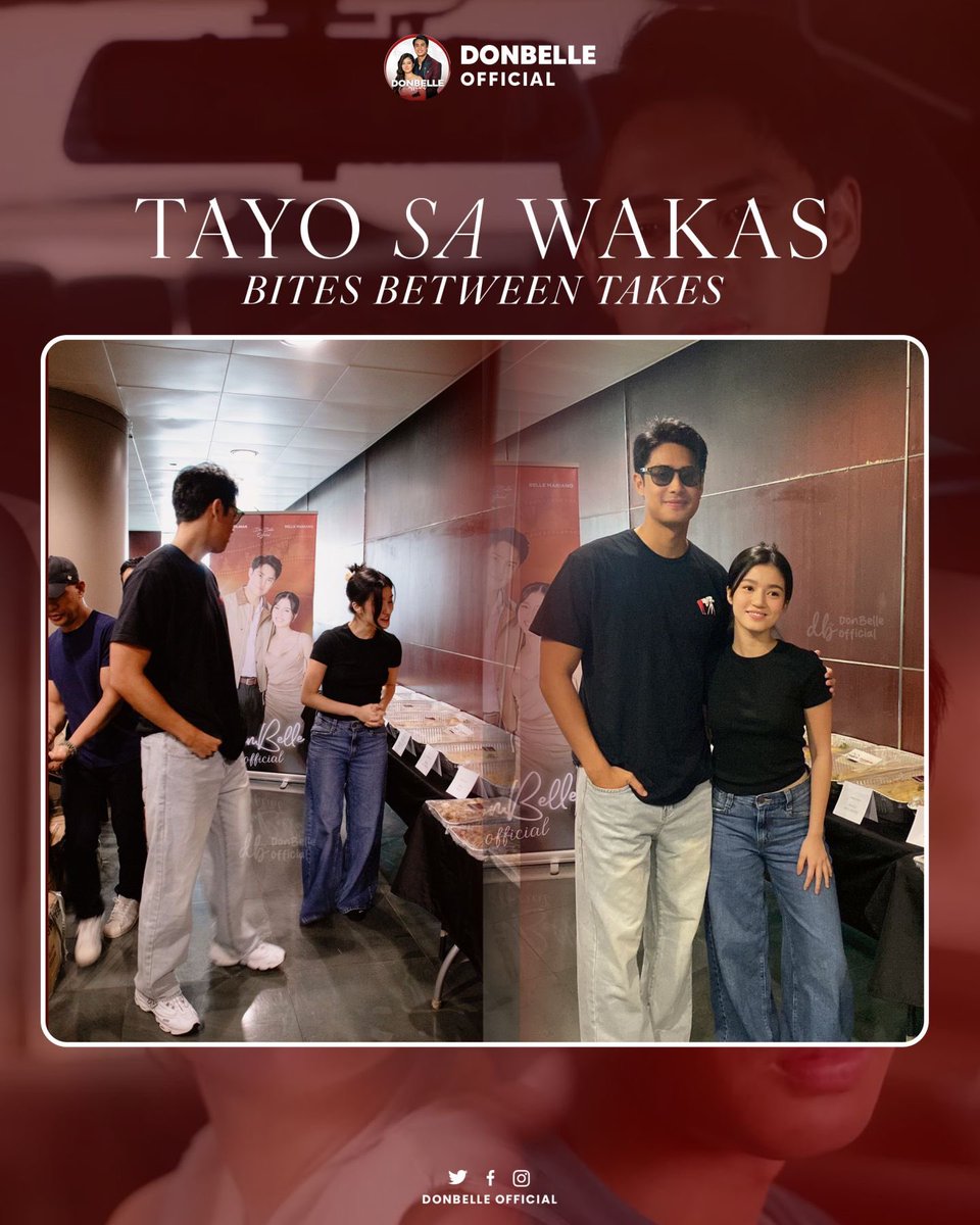 DonBelleOFC's tweet photo. 👀🎬To show our sincerest support and gratitude towards the entire team of Tayo Sa Wakas, today, March 18, we initiated the best Food Support we could give at such limited time despite being unable to be permitted to provide a catering service given their shooting location. 

Through everyone’s trust and contributions, we have made it possible to cater such meaningful efforts and means to make Donny, Belle, and the whole team of Tayo Sa Wakas feel our love, support, and anticipation for the upcoming comeback film of this generation’s phenomenal loveteam, none other than, our very own, #DonBelle! 

Nothing would have been possible without each and everyone of you. In behalf of the whole fandom, we would like to extend our deepest gratitude and we will continue to be grateful of the trust you constantly give us. 

We hope we continue to move, support, and anticipate as one to be able to make this movie a blockbuster success; one that we know our genuine stars truly deserve! 

We are proud of us, Bubblies. All glory to God! ✨🖤❤️
