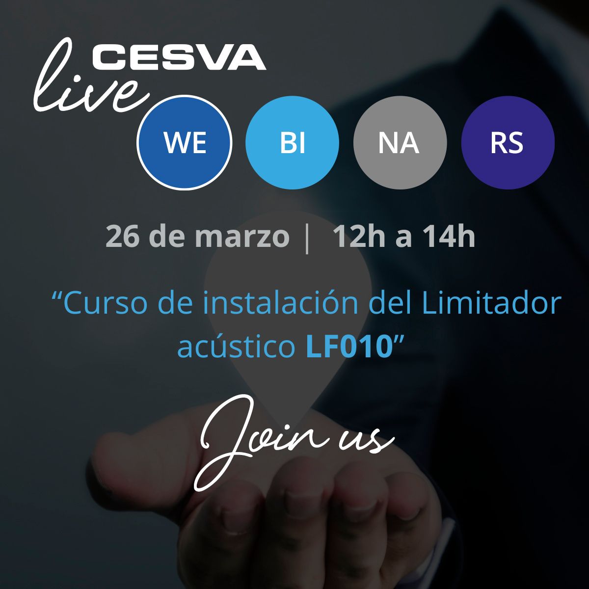 cesva's tweet photo. 📢Vols convertir-te en instal.lador oficial del #LimitadorLF010 de  #CESVA?

Inscripció prèvia⤵️
https://t.co/0z6Ohh9syq https://t.co/Fr07Hwppc2