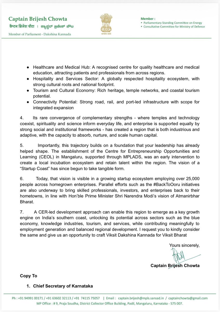 Captain Brijesh Chowta ಕ್ಯಾಪ್ಟನ್ ಬ್ರಿಜೇಶ್ ಚೌಟ tweet media