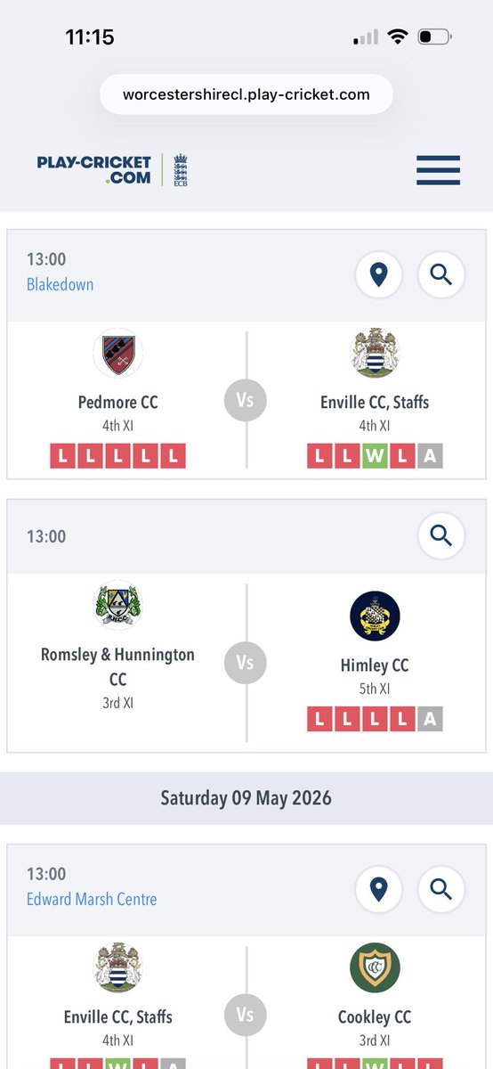 Worcestershire County League tweet media