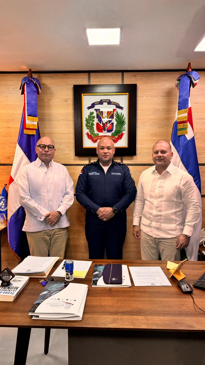 Policía Nacional fortalece relaciones estratégicas con Cap Cana en el marco de los IV Juegos Mundiales de Policía 🌍🤝

En el marco de las directrices estratégicas impulsadas por el Mayor General Andrés Modesto Cruz Cruz, Director General de la Policía Nacional, orientadas a la