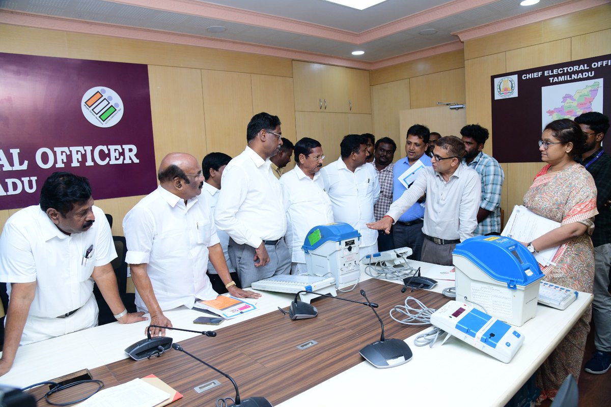Chief Electoral Officer Tamil Nadu tweet media