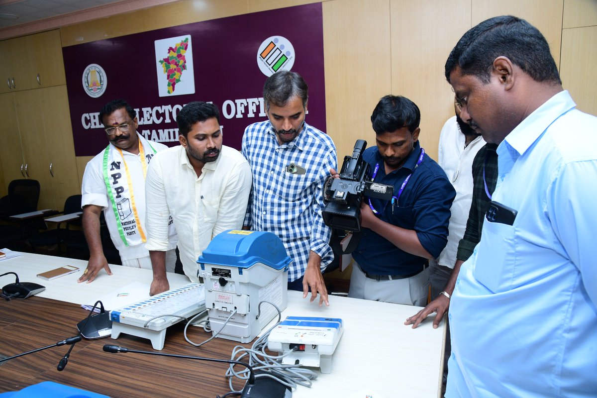 Chief Electoral Officer Tamil Nadu tweet media