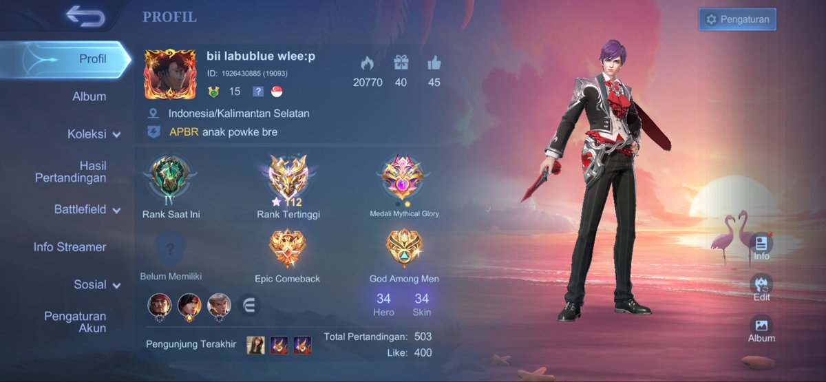 rahimmpti's tweet photo. wts akun ml polosan monsep allkos
ex immo 112 ya
take sgmail fresh polosan
50k aja nih https://t.co/5T5ZTpEHfi