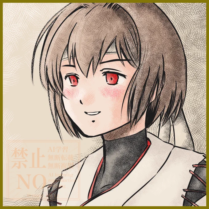 #描いたことない艦娘を描いていこうのコーナー 日向師匠 なんで今まで描いたことなかったんだろう…と思うくらいには好きなビジュアル (厳密に言うと漫画のモブとして描いたことはあるw)