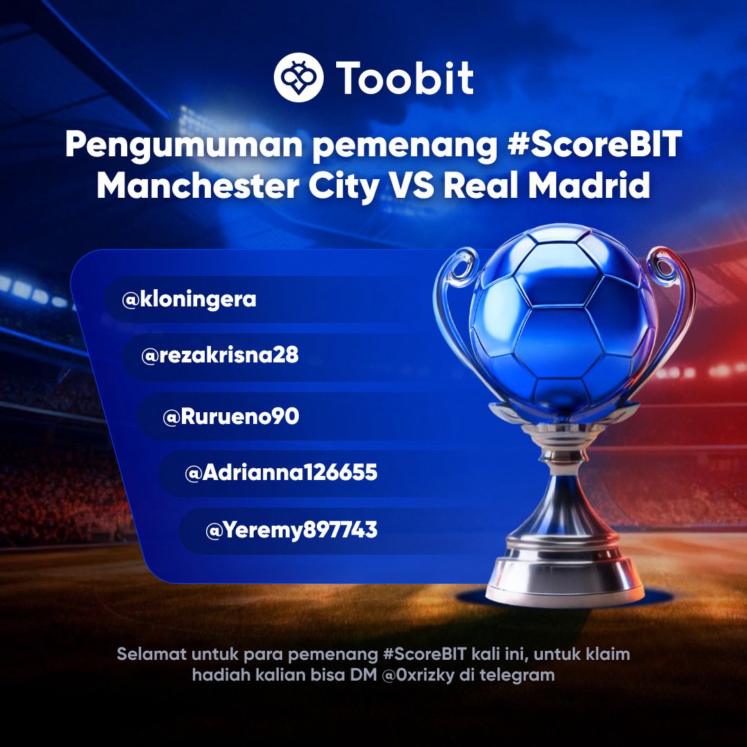 Toobit Indonesia 🇮🇩 tweet media