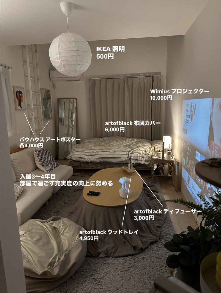 sora │ 9畳1人暮らし tweet media