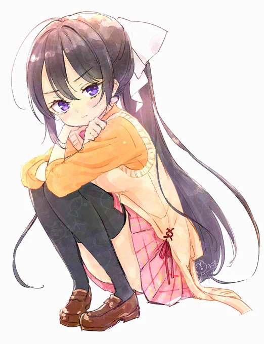 #このタグを見た人は制服美少女を貼って