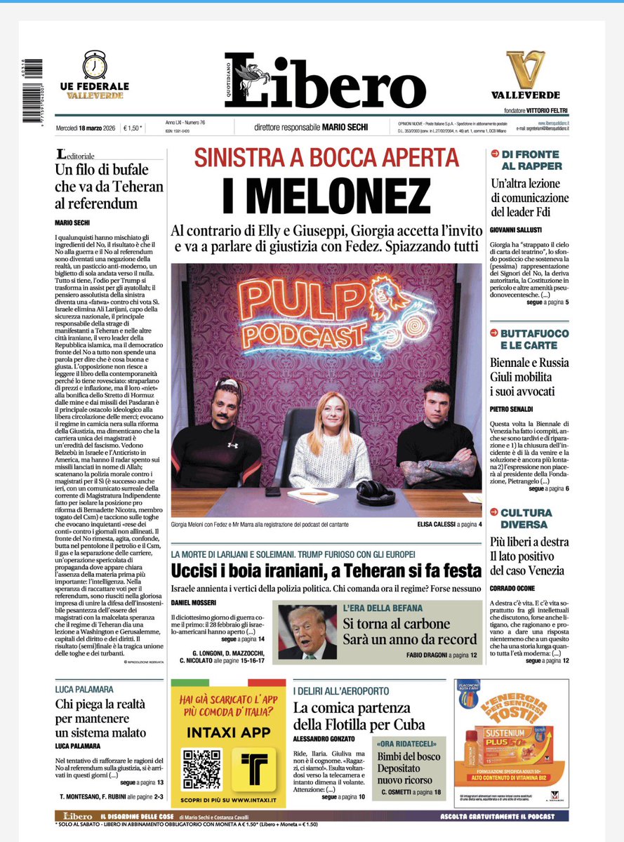 Francesco Storace tweet media